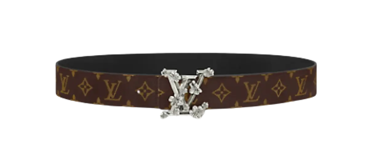 Louis Vuitton LV Pyramide Flower 40mm Reversible Belt
