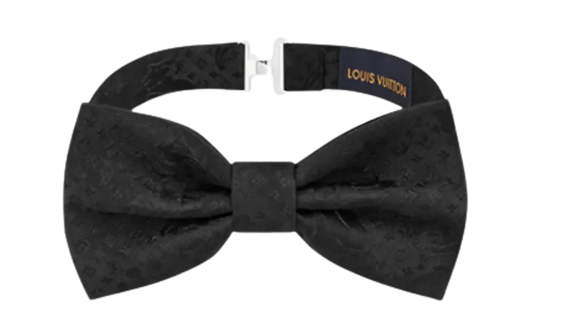 Louis Vuitton MNG Flowers Bow Tie