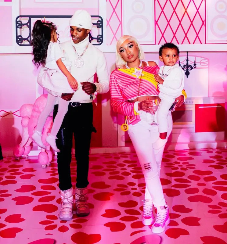 A Boogie Wit Da Hoodie outfit in Dior and Amiri, 2022