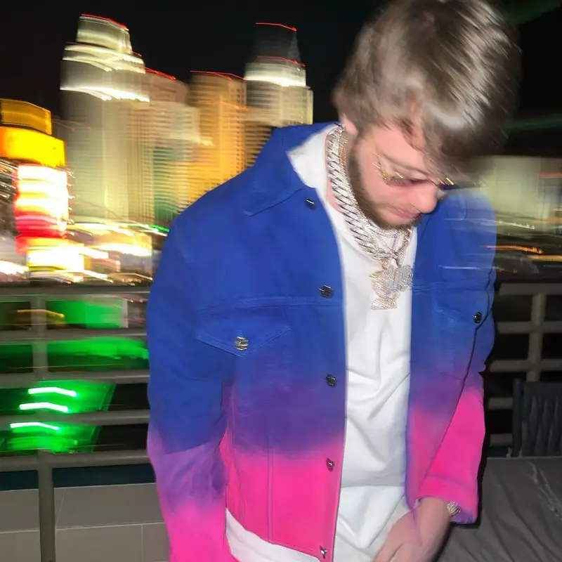 Murda Beatz outfit in Louis Vuitton, 2022
