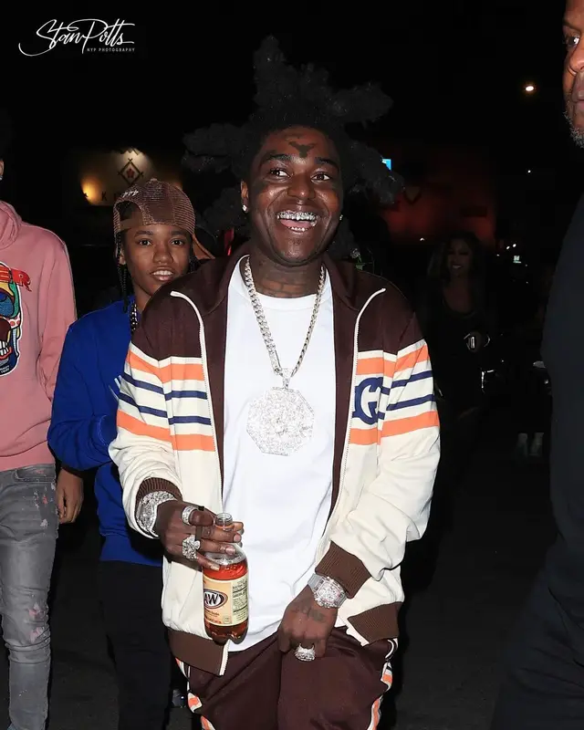Kodak Black outfit in Gucci, Maison Margiela, and Reebok, 2022