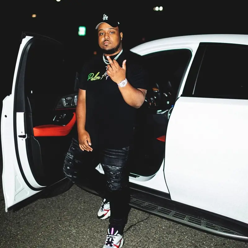 Jerry Production outfit in Palm Angels, Amiri, and ’47, 2021