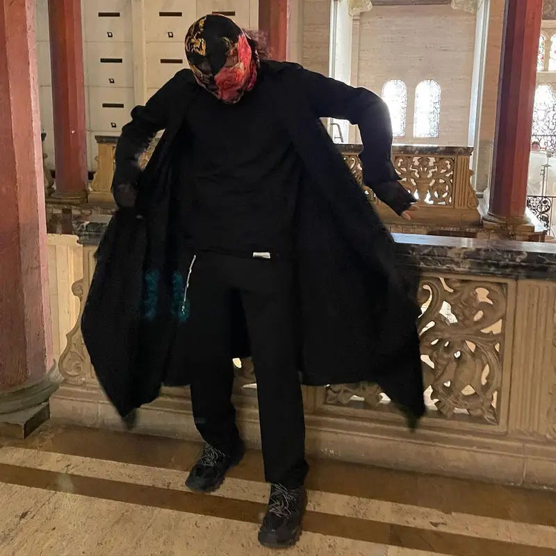 Lil Skies outfit in Prada, Balenciaga, and No Rivals, 2022