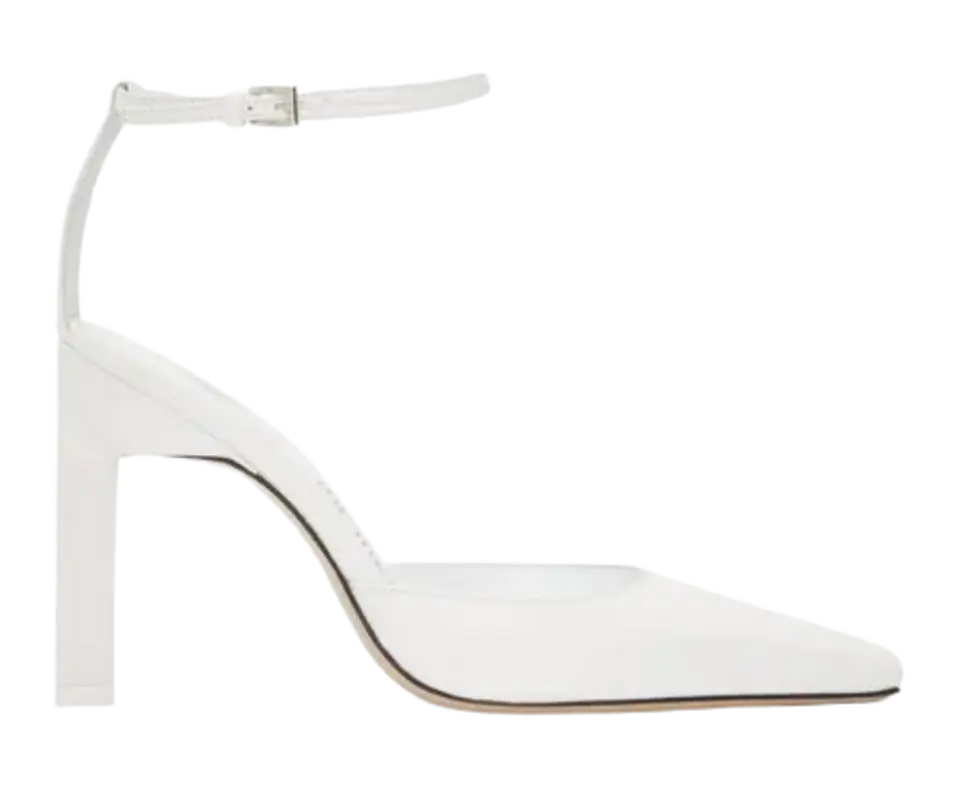 The Attico White Amber Pumps $690