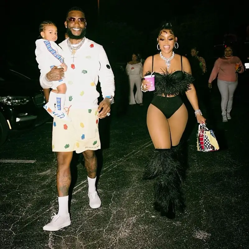 Gucci Mane outfit in Bode and Louis Vuitton, 2022