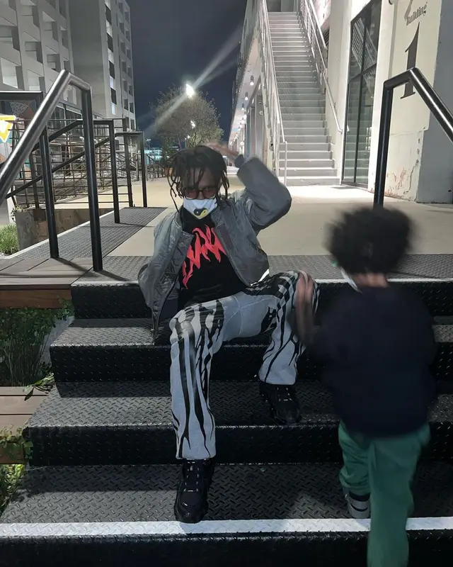 MadeinTYO outfit in LVXWA, Nike, and Comme Des Garcons, 2022
