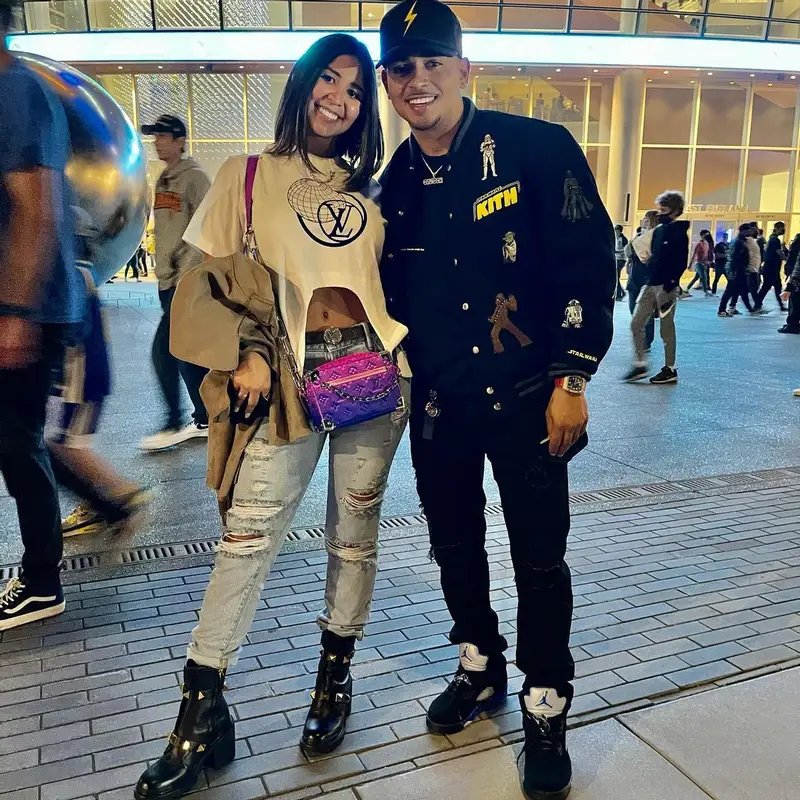 Ozuna outfit in Kith and Aviator Nation, 2022