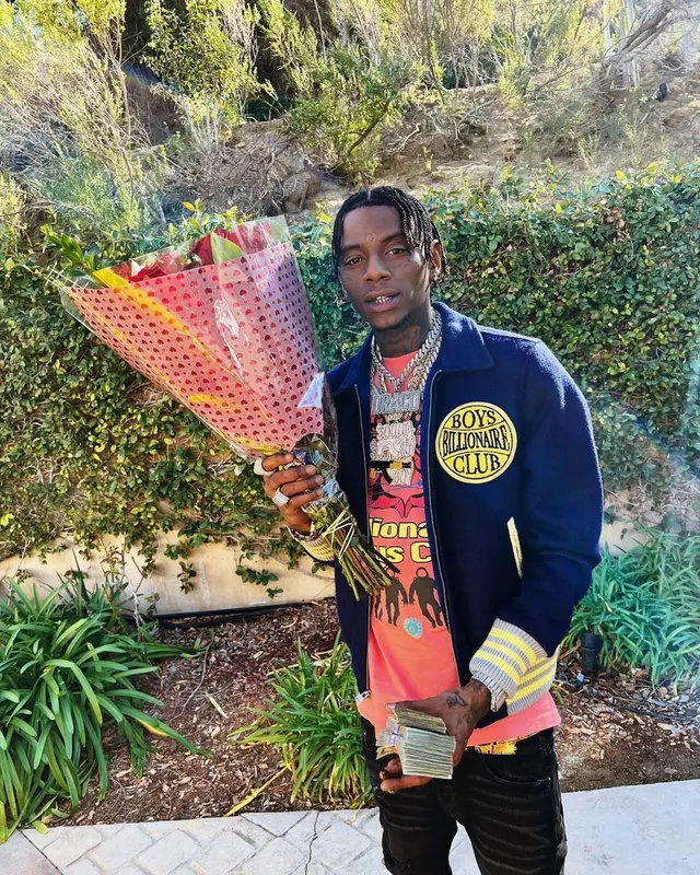 Soulja Boy outfit in Billionaire Boys Club, Amiri, and Jordan, 2022