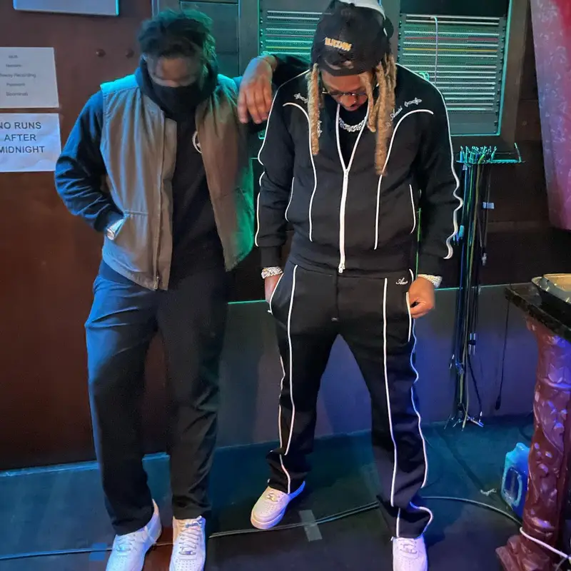 Future outfit in Amiri and Nike, 2022