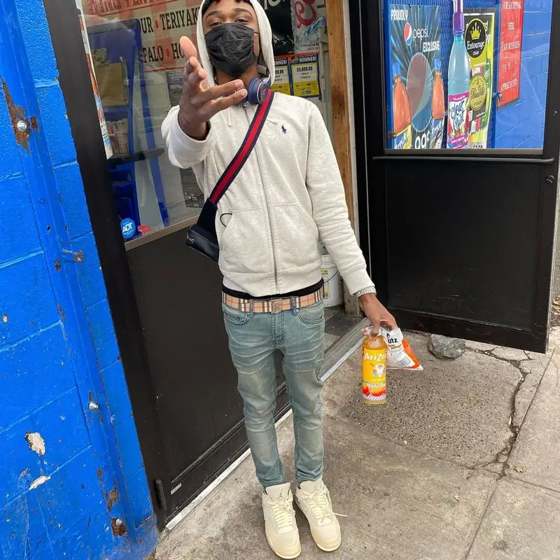Scorey outfit in Polo Ralph Lauren, Burberry, and Gucci, 2020