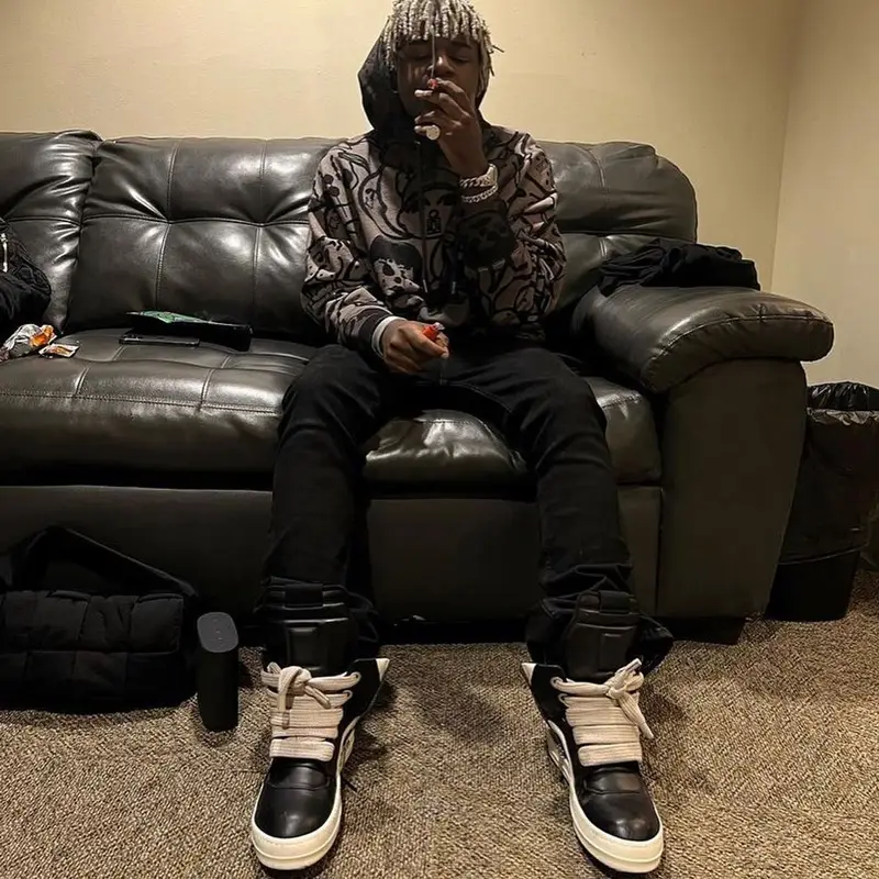 Ken Carson outfit in Givenchy, Rolex, and Chrome Hearts, 2022
