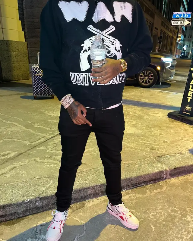 Babyface Ray outfit in MV Forums, Just Don, and Rhude, 2022