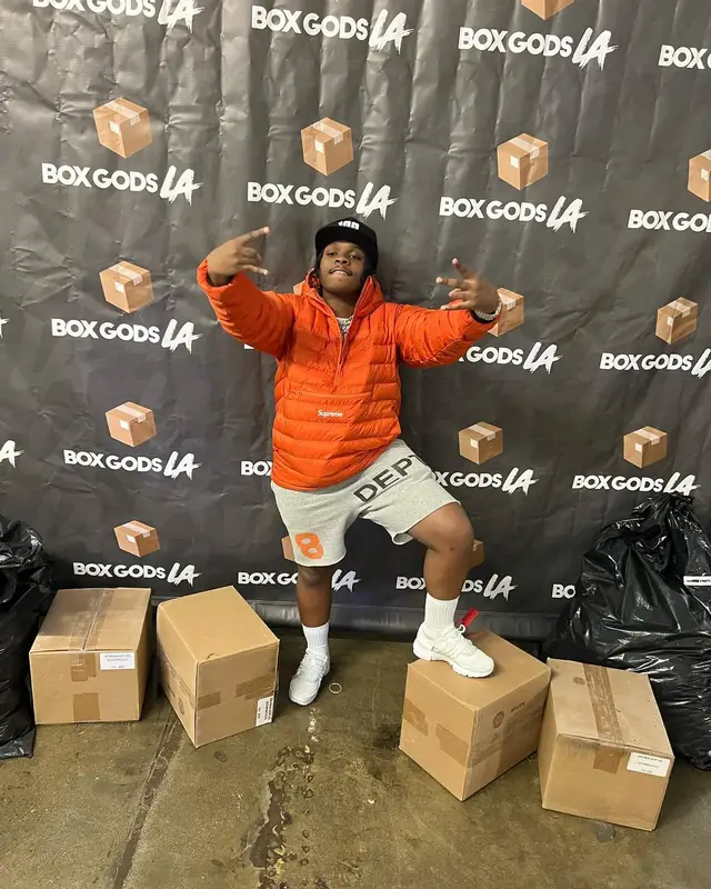 42 Dugg outfit in Supreme, Gallery Dept., and Nike, 2022