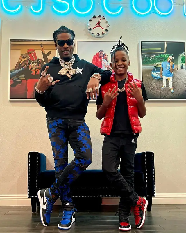 CJ So Cool outfit in Amiri, Chemist, and Versace, 2022