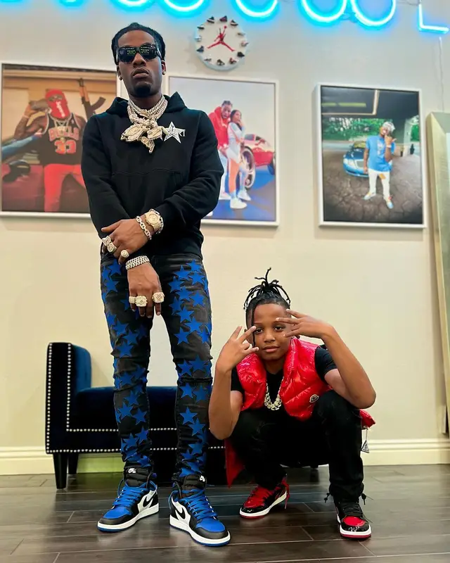CJ So Cool outfit in Amiri, Chemist, and Versace, 2022