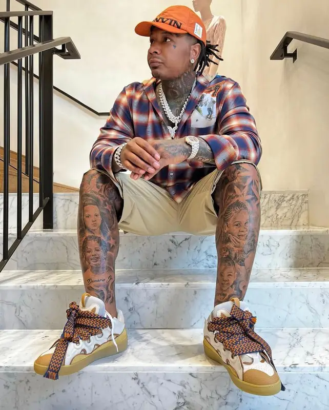 Moneybagg Yo outfit in Lanvin, 2022