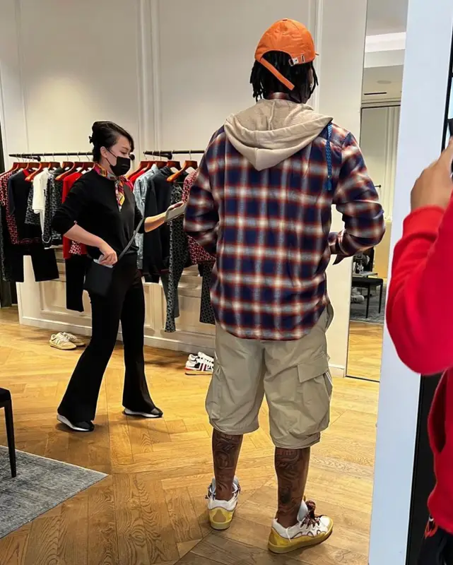 Moneybagg Yo outfit in Lanvin, 2022