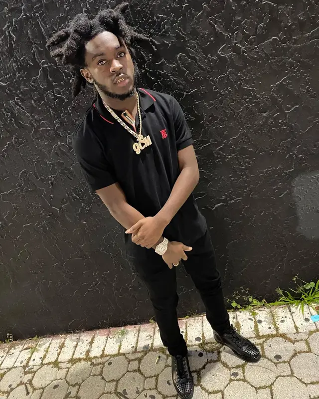 LPB Poody outfit in Burberry, Amiri, and Christian Louboutin, 2022