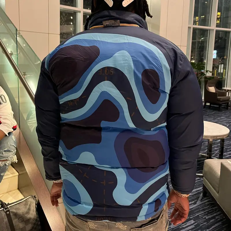 Babyface Ray outfit in Amiri, Louis Vuitton, and Rhude, 2022