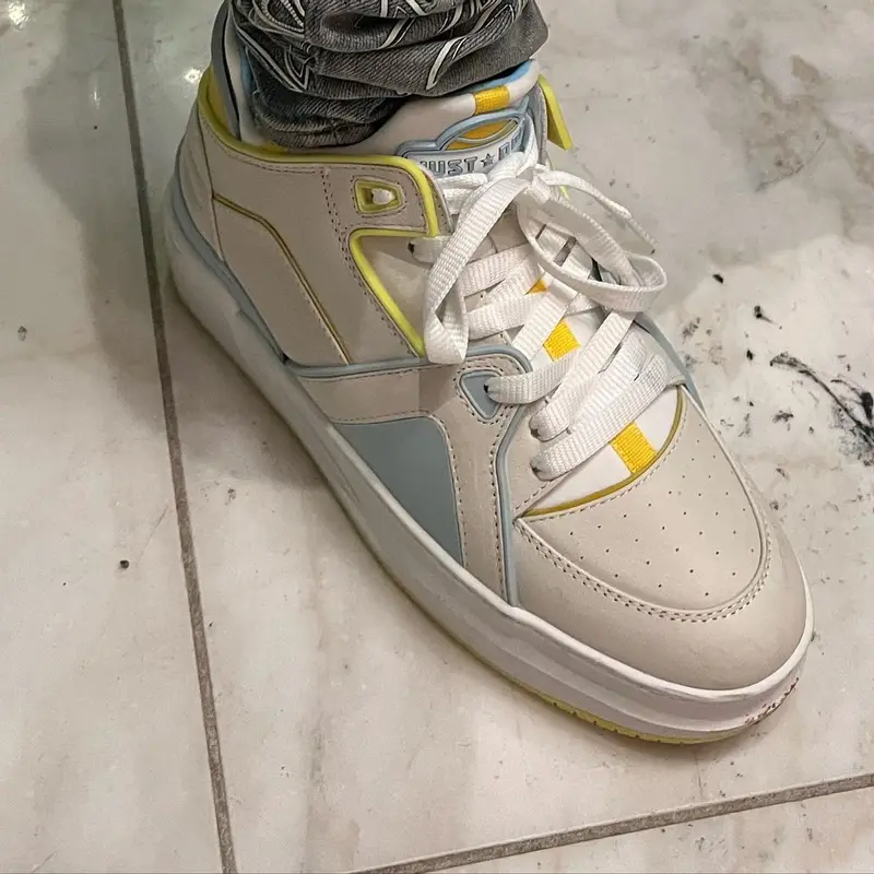 Babyface Ray outfit in Amiri, Louis Vuitton, and Rhude, 2022