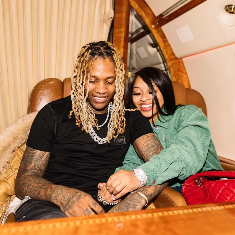 Lil Durk outfit in Dolce & Gabbana and Amiri, 2022