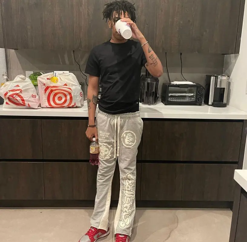 Kankan outfit in Polo Ralph Lauren, Nike, and Louis Vuitton, 2021