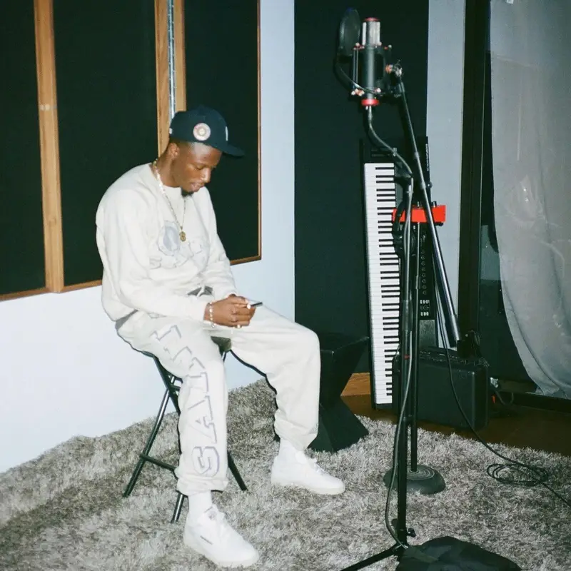 Joey Badass outfit in Saint Michael and Reebok, 2022