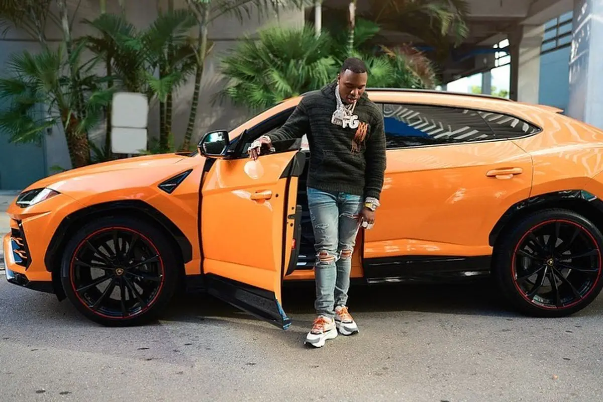 BandMan Kevo outfit in Amiri and Dior, 2022