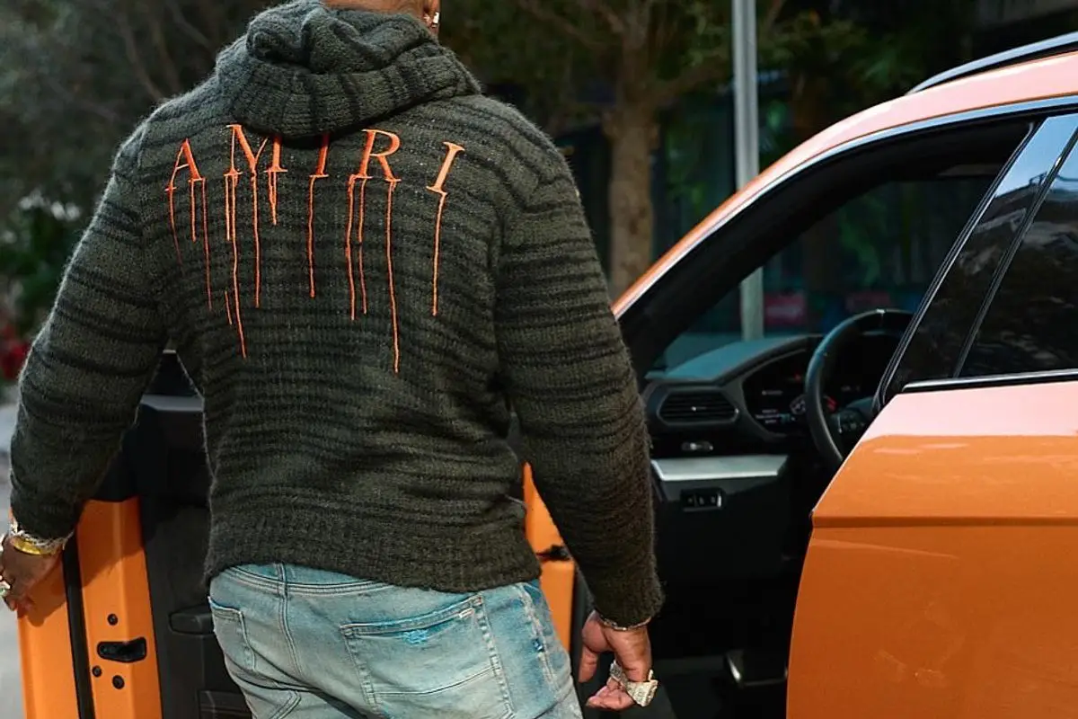 BandMan Kevo outfit in Amiri and Dior, 2022