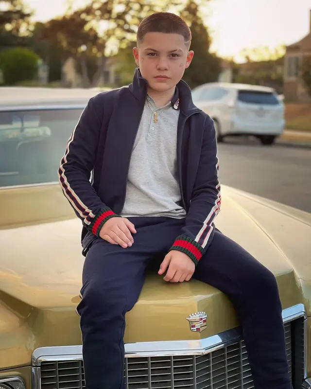 Javon Walton outfit in Gucci and Jordan, 2022