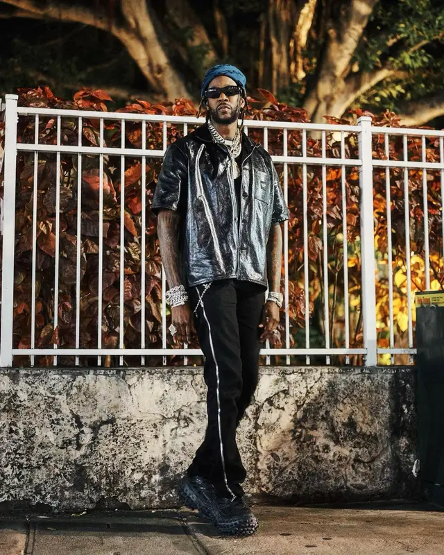 2 Chainz outfit in Gallery Dept. and Balenciaga, 2022
