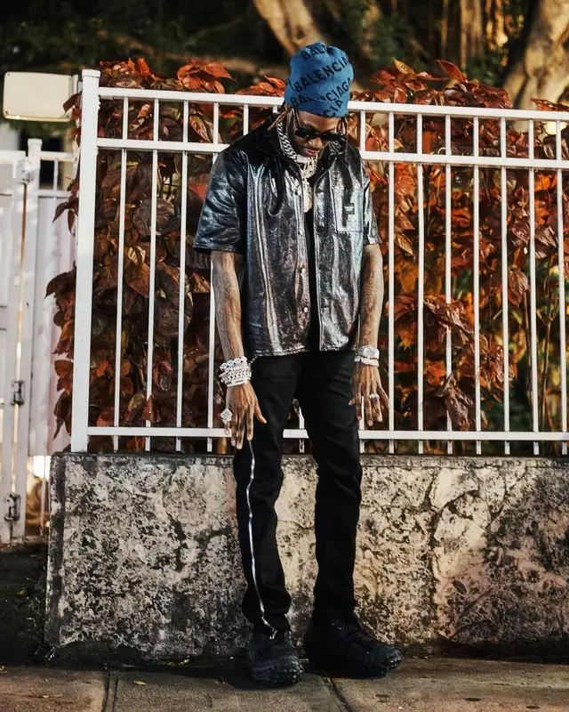 2 Chainz outfit in Gallery Dept. and Balenciaga, 2022
