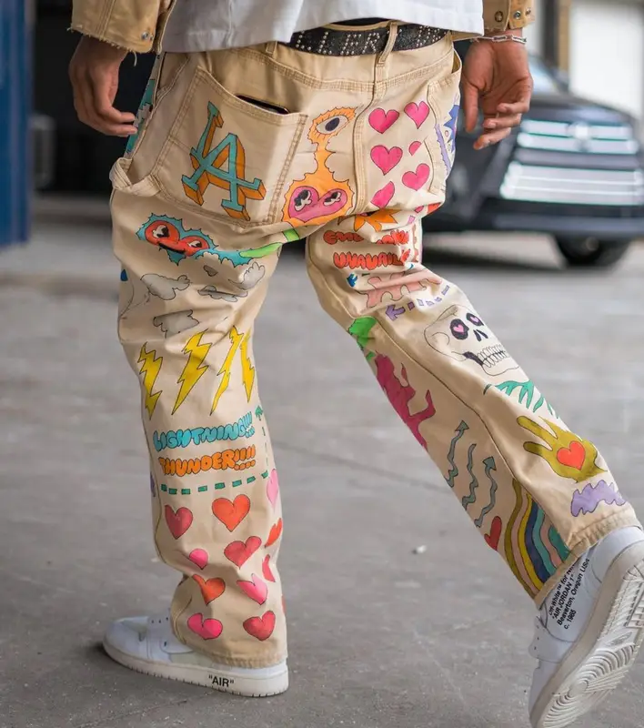 Shai outfit in Carhartt, Nike, and Louis Vuitton, 2022