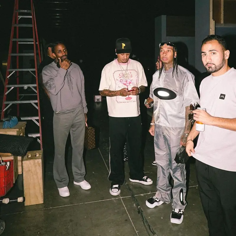 Tyga outfit in Code, Wavy Baby, and Rick Owens, 2022