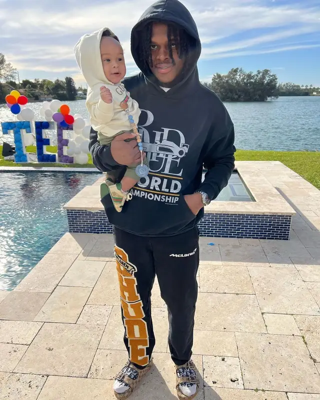 Booka 600 outfit in Rhude, Dior, and Gucci, 2022