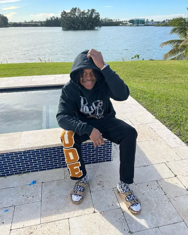 Booka 600 outfit in Rhude, Dior, and Gucci, 2022