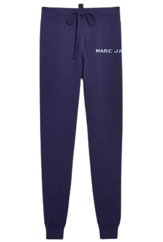 Marc Jacobs Blue Navy Knit Sweatpants $275