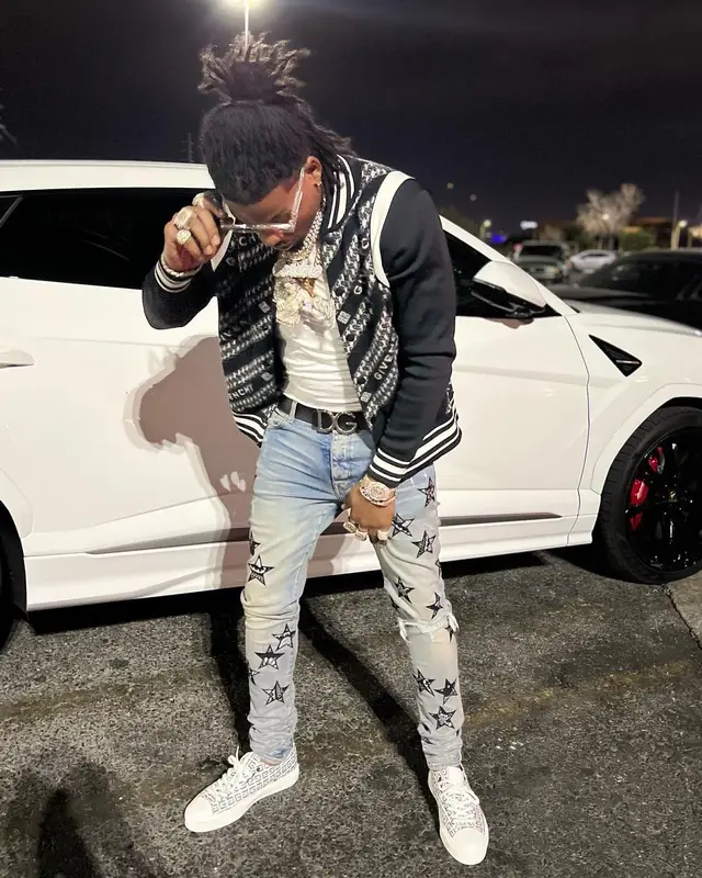 CJ So Cool outfit in Givenchy, Amiri, and Dolce & Gabbana, 2022