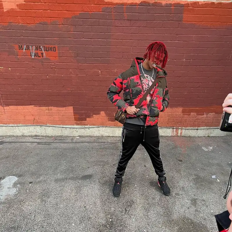 DC The Don outfit in Moncler, Givenchy, and Louis Vuitton, 2022