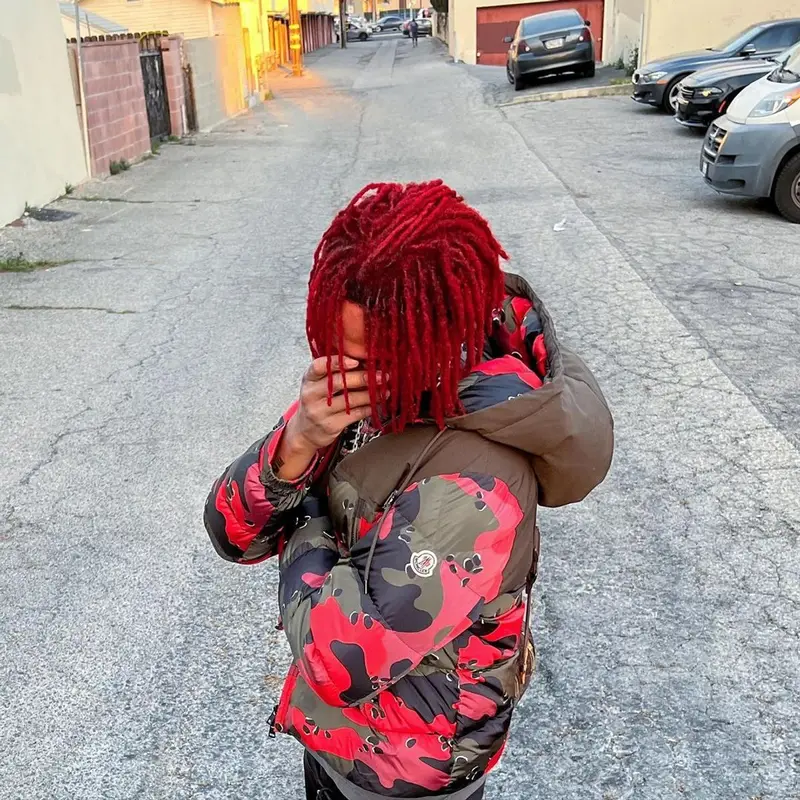 DC The Don outfit in Moncler, Givenchy, and Louis Vuitton, 2022