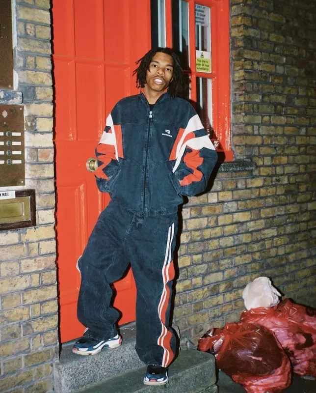 Lil Baby outfit in Balenciaga, 2022