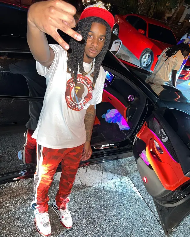 FCG Heem outfit in Bape, Chrome Hearts, and Matty Boy, 2022