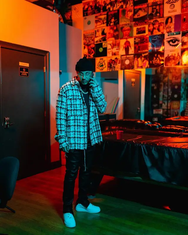 Kirko Bangz outfit in Mnml, Nike, and Cartier, 2022