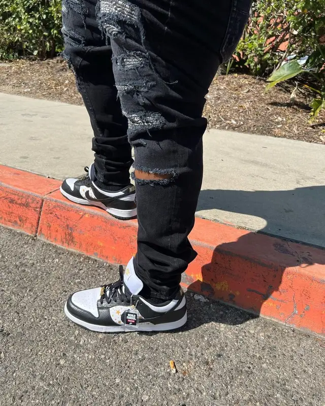 Maxo Kream outfit in Balenciaga, Amiri, and Louis Vuitton, 2022