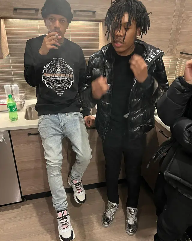 Iayze outfit in Burberry, Ksubi, and Dior, 2022