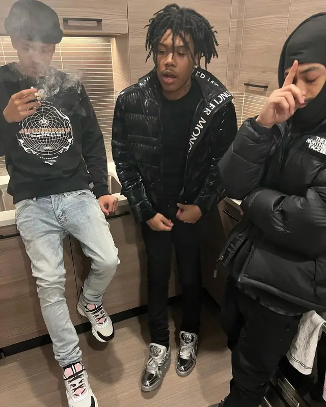 Iayze outfit in Burberry, Ksubi, and Dior, 2022