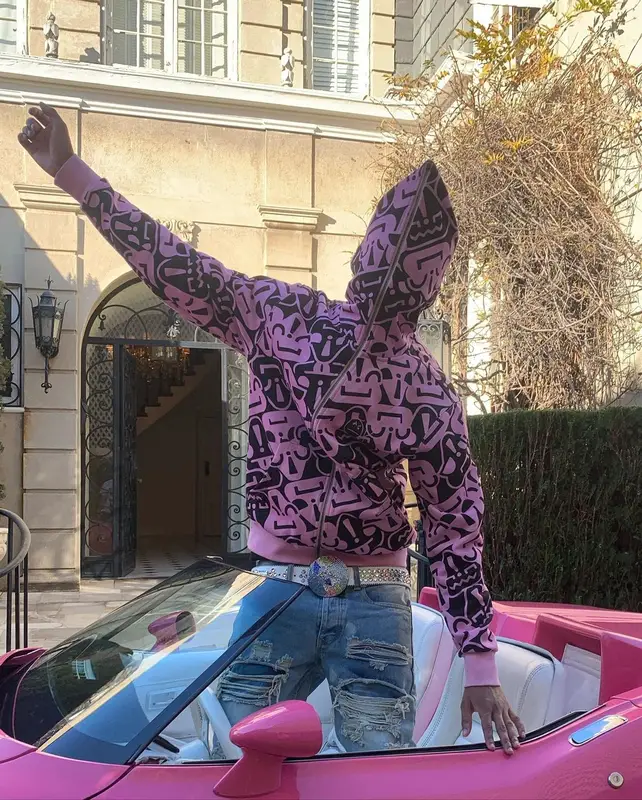 Yvngxchris outfit in DotComCrash, B.B. Simon, and Visvim, 2022