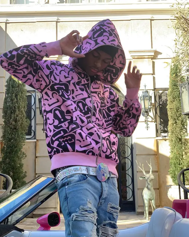 Yvngxchris outfit in DotComCrash, B.B. Simon, and Visvim, 2022