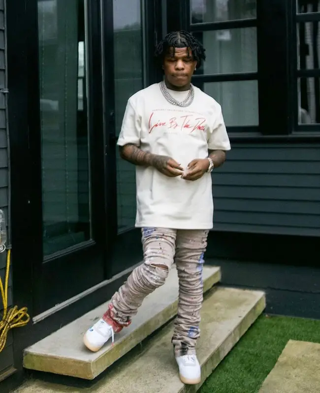 Rylo Rodriguez outfit in Tulones and Nike, 2022