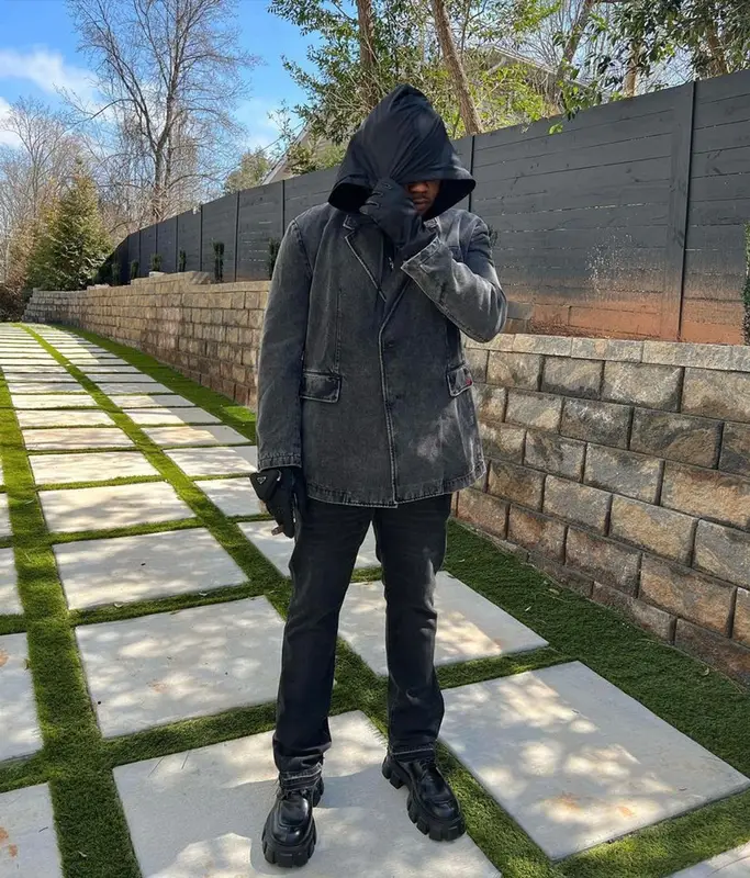 Gunna outfit in Diesel, Dior, and Prada, 2022